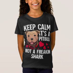 Funny Pitbull Gift for Men Women Hondenliefhebber  T-shirt