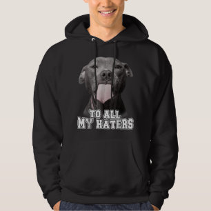 Funny Pitbull van al mijn Shirten Pitbull Dog L Hoodie