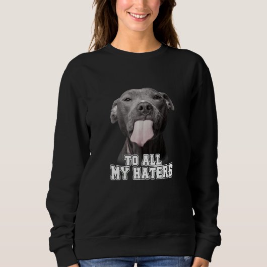 Funny Pitbull voor al mijn T-shirt Pitbull Lov (Voorkant)