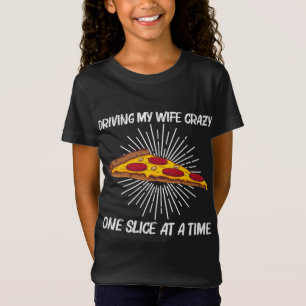 Funny pizza Art voor mannen jongens pap italiaanse T-shirt