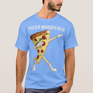 Funny Pizza Art voor mannen Pizza Slice Italiaans T-shirt
