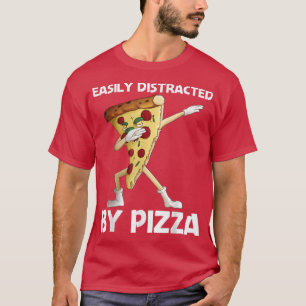 Funny Pizza Art voor mannen Pizza Slice Italiaans T-shirt