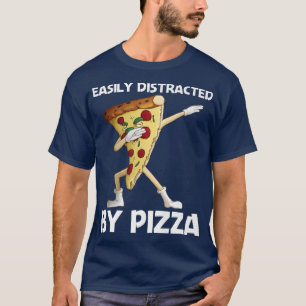 Funny Pizza Art voor mannen Pizza Slice Italiaans T-shirt