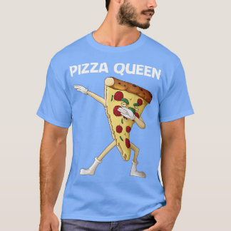 Funny Pizza Art voor vrouwen Mam Pizza Italiaanse T-shirt