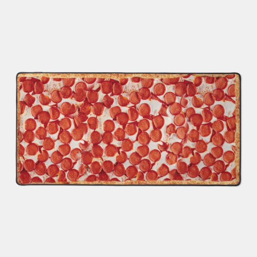 Funny Pizza Cheese Pepperoni Humor Humorisme Fun Bureaumat (Voorkant)