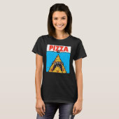Funny Pizza dads Moms Son T-shirt (Voorkant volledig)