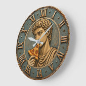 Funny Pizza David Renaissance Art Parody Kitchen Grote Klok (Hoek)