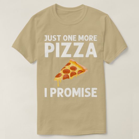Funny Pizza Design voor mannen T-shirt (Design voorkant)