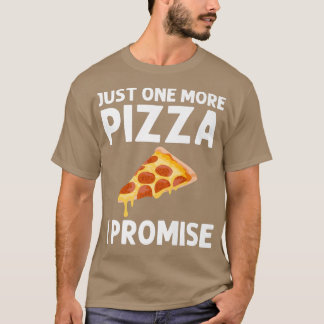 Funny Pizza Design voor mannen T-shirt