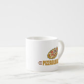 Funny Pizza Espresso Kop (Voorkant rechts)