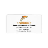Funny Pizza Etiket (Voorkant)