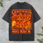 Funny Pizza Feast Tee Bootleg Rap Style Food Lover T-shirt