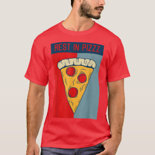 Funny Pizza Gift for REST in PIZZZ boys Girls Pizz T-shirt