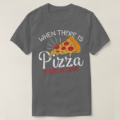 Funny Pizza Is Love Slice Of Heaven 851  T-shirt (Design voorkant)
