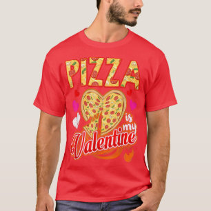 Funny Pizza is mijn Valentijnsdag met Kinder jonge T-shirt