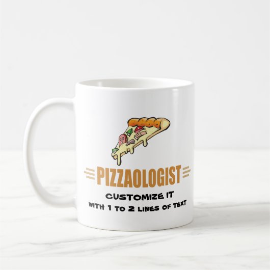 Funny Pizza Koffiemok (Links)