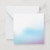 Funny Pizza Love Valentijn Notitiekaartje (Achterkant)