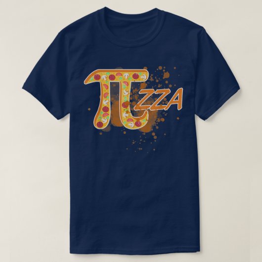 Funny Pizza Lover 3 T-shirt (Design voorkant)