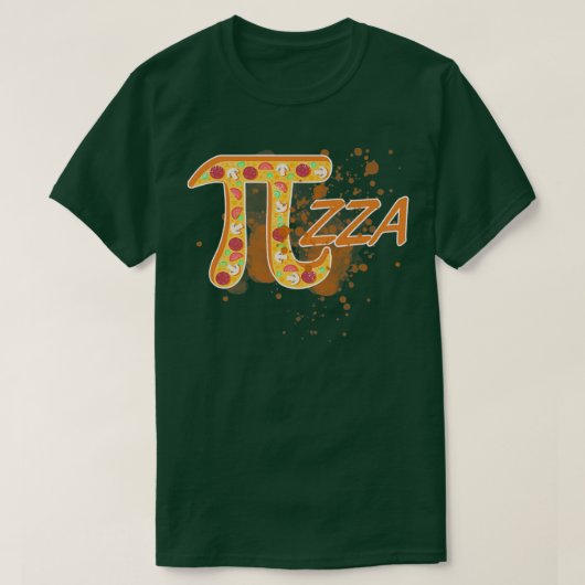 Funny Pizza Lover 3 T-shirt (Design voorkant)