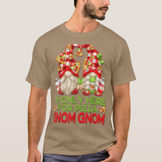 Funny Pizza Lover Garden Gnomen is hier alleen voo T-shirt