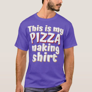 Funny Pizza Lovers Dit is mijn Pizza die T-shirt M