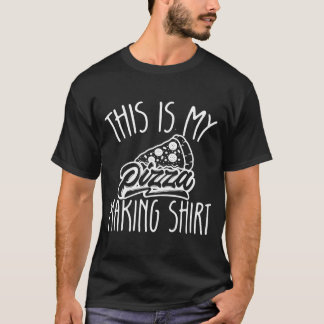 Funny Pizza Lovers Humor Dit is mijn pizza T-shirt