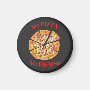 Funny Pizza Lovers Magneet