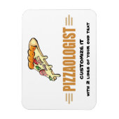 Funny Pizza Magneet (Verticaal)