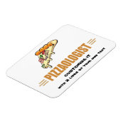 Funny Pizza Magneet (Linkerzijde)