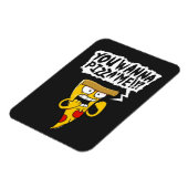 Funny pizza magnet magneet (Linkerzijde)