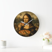 Funny Pizza Mona Lisa Grote Klok (Huis)