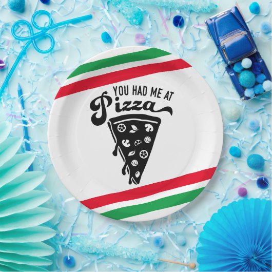 Funny Pizza Paper Bord (Feest)