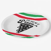 Funny Pizza Paper Bord (Gekanteld)