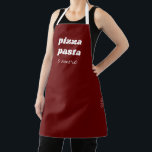 Funny Pizza Pasta Amore Name Red Italy Cooking Schort<br><div class="desc">Funny Pizza Pasta,  ook wel Red Cooking Apron genoemd. Alle kleuren kunnen worden gewijzigd!</div>