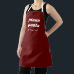 Funny Pizza Pasta Amore Name Red Italy Cooking Schort<br><div class="desc">Funny Pizza Pasta,  ook wel Red Cooking Apron genoemd. Alle kleuren kunnen worden gewijzigd!</div>