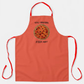 Funny Pizza Pie Maker Pizzeria Apron Schort (Voorkant)
