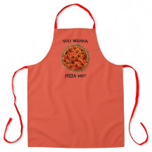 Funny Pizza Pie Maker Pizzeria Apron