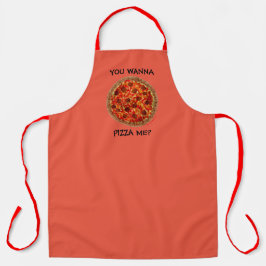 Funny Pizza Pie Maker Pizzeria Apron Schort