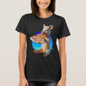 Funny Pizza Pig T-shirt (Voorkant)