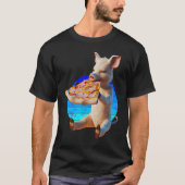 Funny Pizza Pig T-shirt (Voorkant)