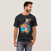 Funny Pizza Pig T-shirt (Voorkant volledig)