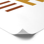 Funny Pizza Poster (Hoek)