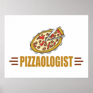 Funny Pizza Poster