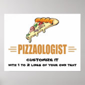Funny Pizza Poster (Voorkant)