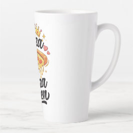Funny Pizza Queen Cooking mug for Women Cute Gift Latte Mok