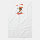 Funny Pizza Shirt – In Crust We Trust Graphic Tee Theedoek (Verticaal)