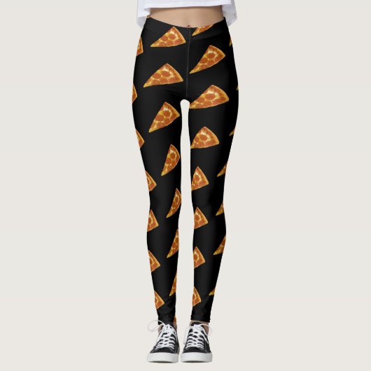 Funny Pizza Slice Leggings (Voorkant)