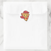 Funny Pizza Sticker - Je hebt een Pizza Mijn Hart! (Tas)