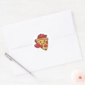 Funny Pizza Sticker - Je hebt een Pizza Mijn Hart! (Envelop)