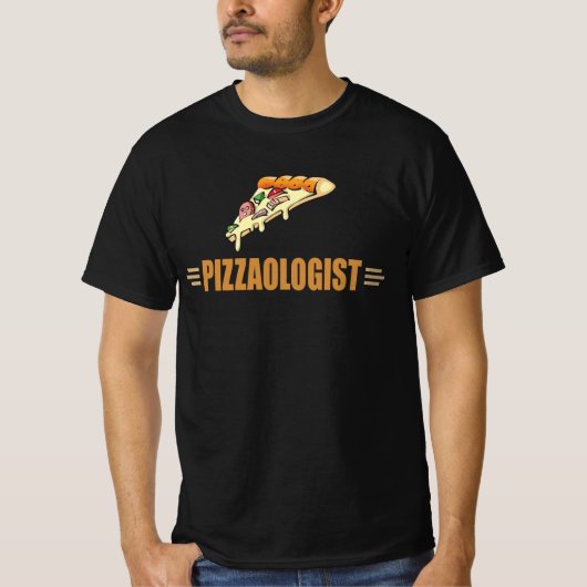 Funny Pizza T-shirt (Voorkant)